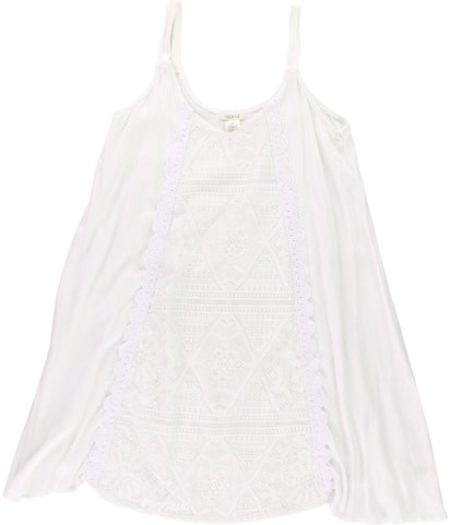 Textured V-Neck Shift Dress