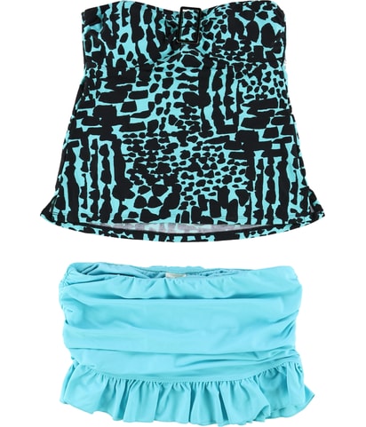 Ruffle Skirtini 2 Piece Bandini