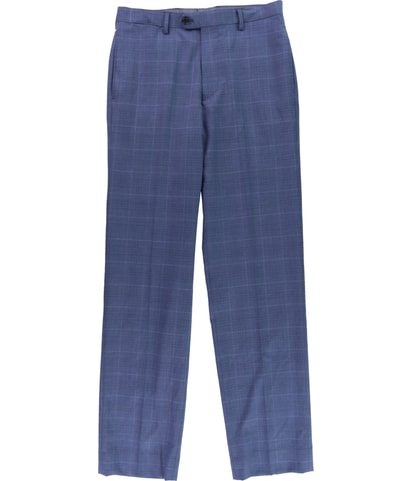 Solid Straight Leg Casual Pants
