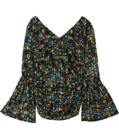 Printed Knit Blouse