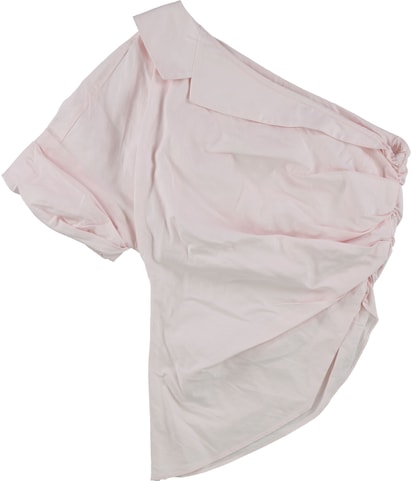Asymmetrical One Shoulder Blouse