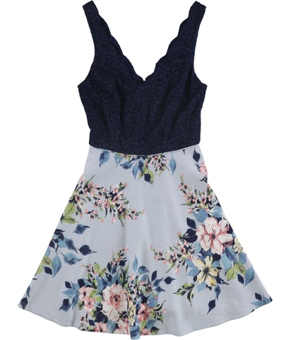 Floral Fit & Flare Dress