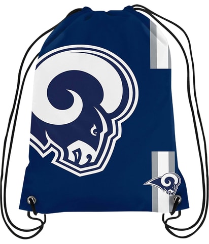 LA Rams Drawstring Standard Backpack