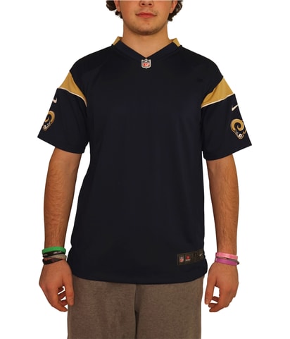 Nike LA Rams On Field Custom Jersey