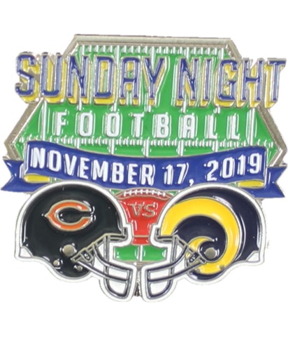 Rams Vs Bears Collector Pin Brooche