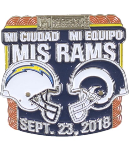 My Team My Rams Collector Pin Brooche