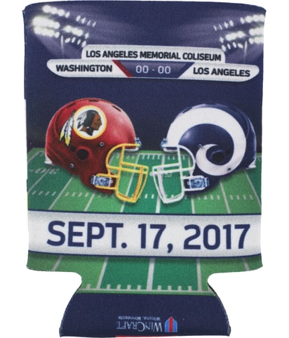 Rams Vs Redskins Can Cooler Souvenir