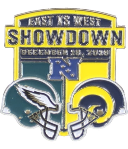 East Vs West Showdown Collector Pin Brooche