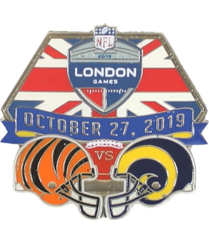 London Games Brooch Pin