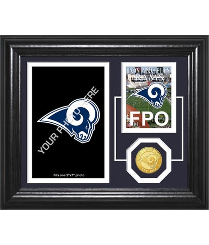 LA Rams Framed Photo Souvenir