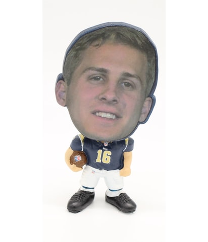 Jared Goff Flat Head Souvenir