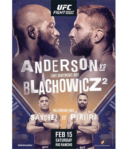 Fight Night Feb 15 Saturday Official Poster