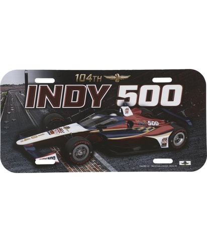 104th Event License Plate Cover Souvenir