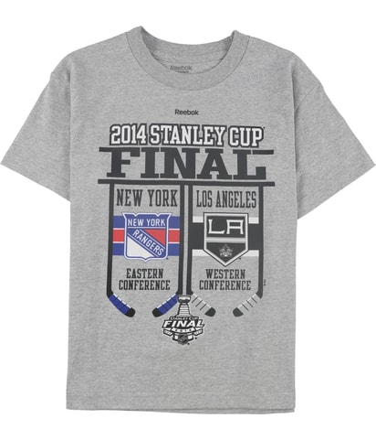 Reebok 2014 Stanley Cup Rangers vs Kings Graphic T-Shirt