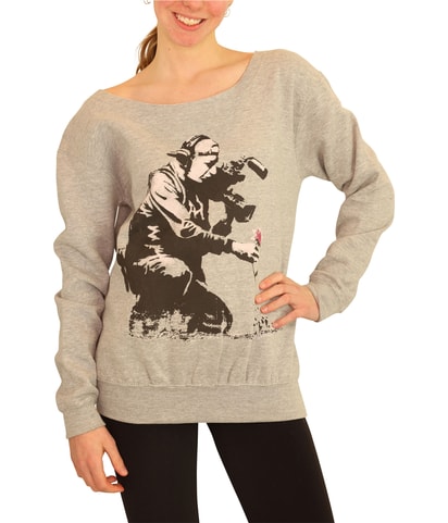 Man Holding Flower Sweatshirt