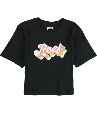 Cropped Script Logo Graphic T-Shirt