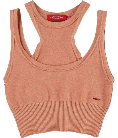 Double Strap Racerback Tank Top