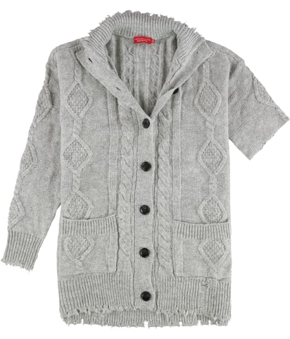 Cable Knit Cardigan Sweater