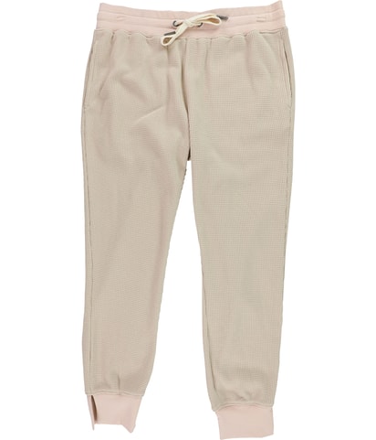 2-Tone Straight Leg Jogger Casual Pants