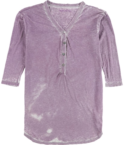 Mouchette Burnout Henley Shirt