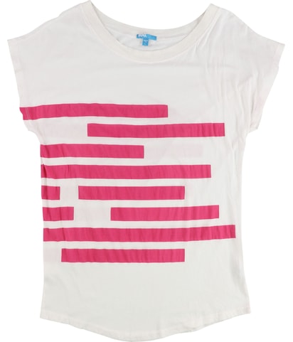 Pink Stripped Basic T-Shirt