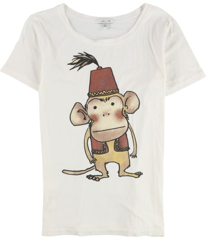 I LOVE H81 Monkey Graphic T-Shirt