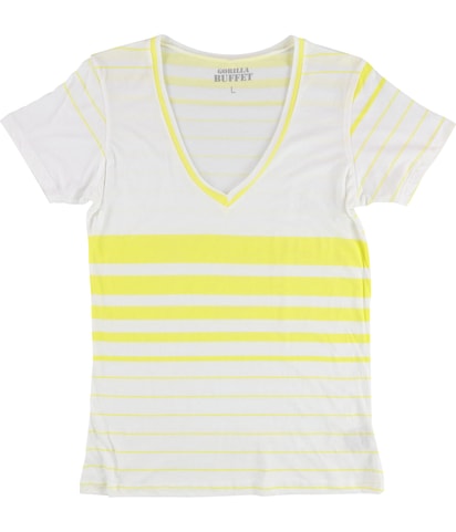 Yellow Stripes Basic T-Shirt