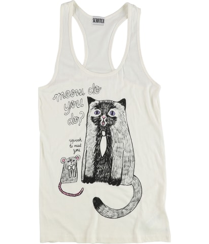 Meow Do You Do Tank Top