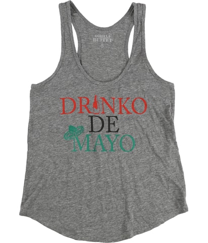 Drinko De Mayo Racerback Tank Top