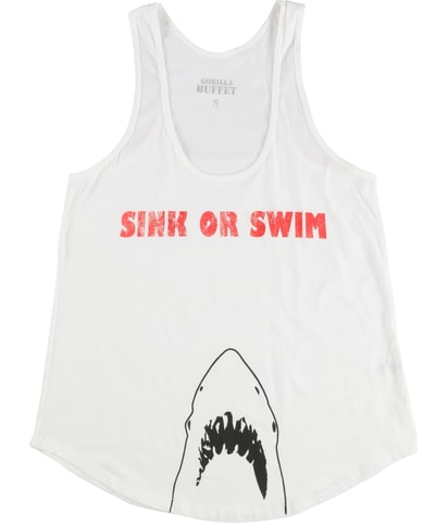 Sink Or Swim Racerback Tank Top