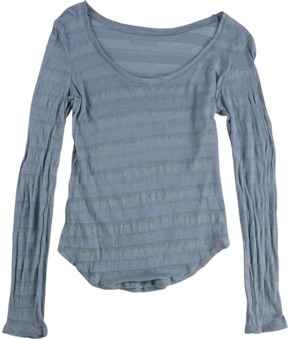 Distressed Mixed Media Basic T-Shirt