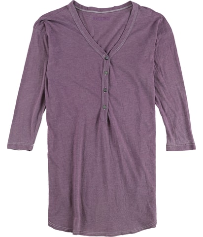 Mouchette Solid Henley Shirt