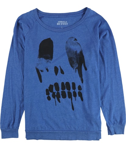 Skull Long Sleeve Graphic T-Shirt