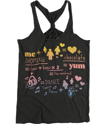 Me + Shopping Racerback Tank Top