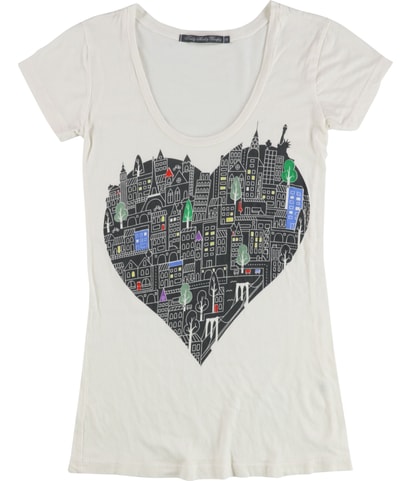 City Heart Graphic T-Shirt