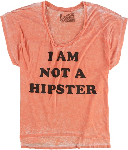 I Am Not A Hipster Graphic T-Shirt