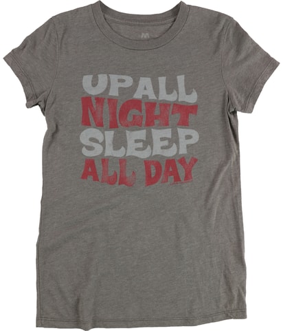 Up All Night Graphic T-Shirt
