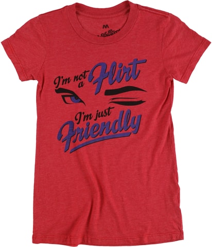 I'm Not A Flirt Graphic T-Shirt
