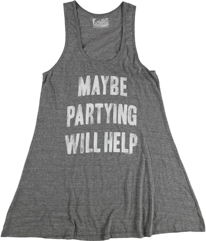 Maybe Partying Will Help Tank Top