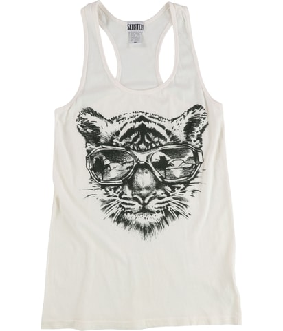 Tiger Sunglasses Racerback Tank Top