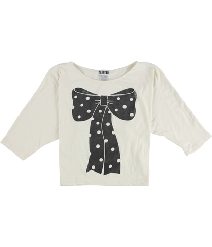 Dotted Bow Print Graphic T-Shirt