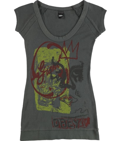 Graffiti Print Graphic T-Shirt