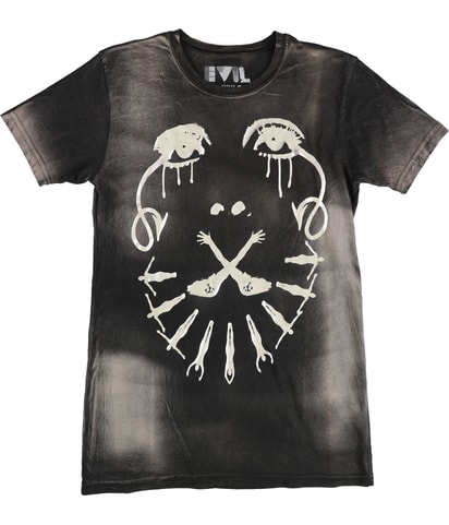 Boo Hoo Metallic Graphic T-Shirt