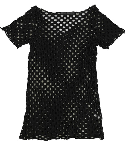 Distressed Holes Embellished T-Shirt