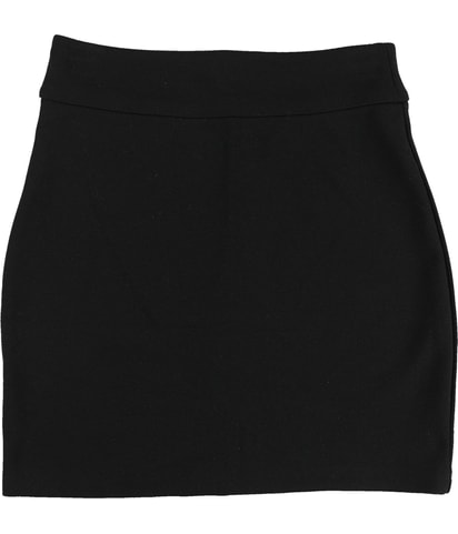 Solid Mini Skirt