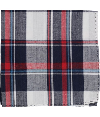 Plaid Pocket Square