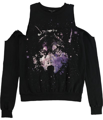Wolf Cold Shoulder Sweatshirt