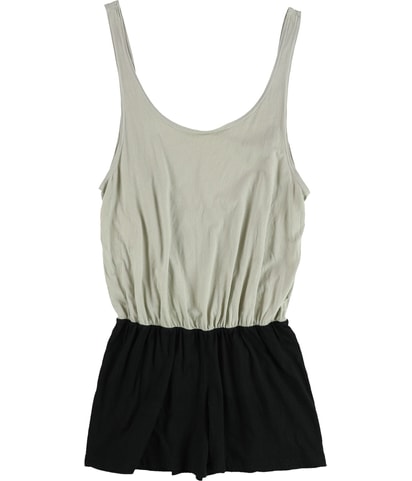 2-Tone Romper Jumpsuit