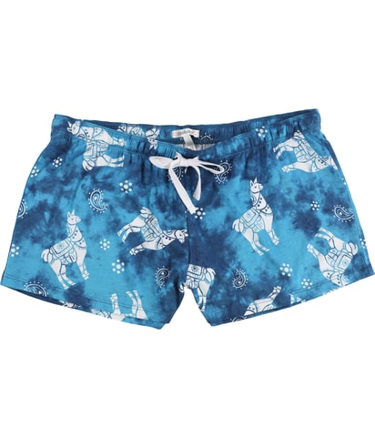 Alpaca Tie-Dye Pajama Shorts