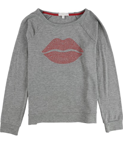 Rhinestone Lips Pajama Sweater